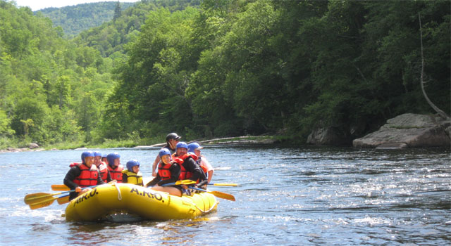 Whitewater Rafting Video