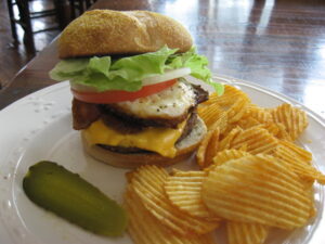 Black Mt. Restaurant Burger