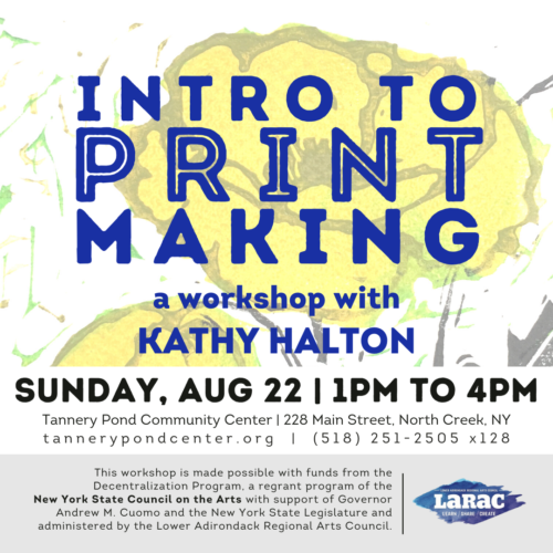 WORKSHOP | Intro to Printmaking with Kathy Halton - Visit North Creek