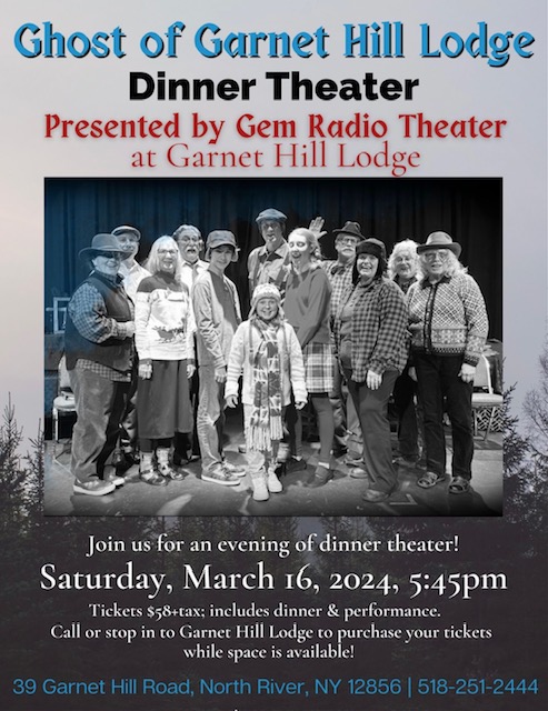 Dinner Theater - Gem Radio Play - The Ghost of Garnet Hill Lodge ...